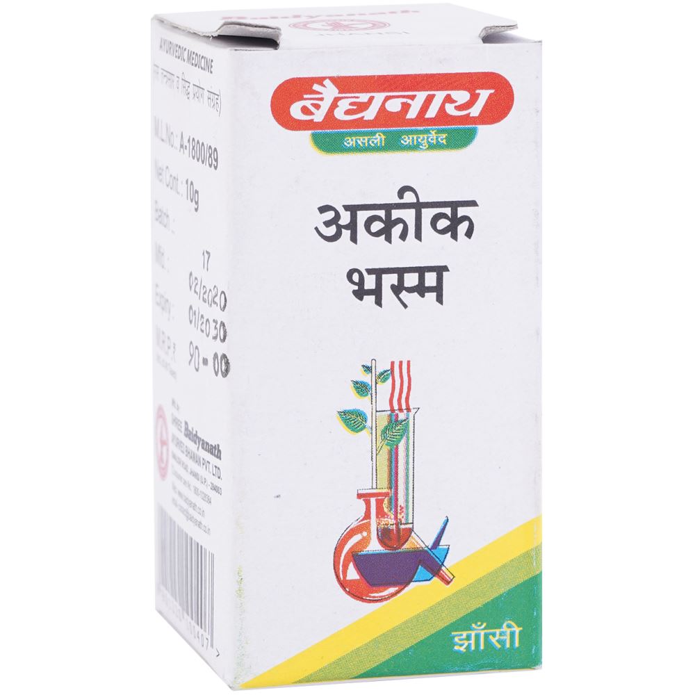 Baidyanath Akeek Bhasma (10g)