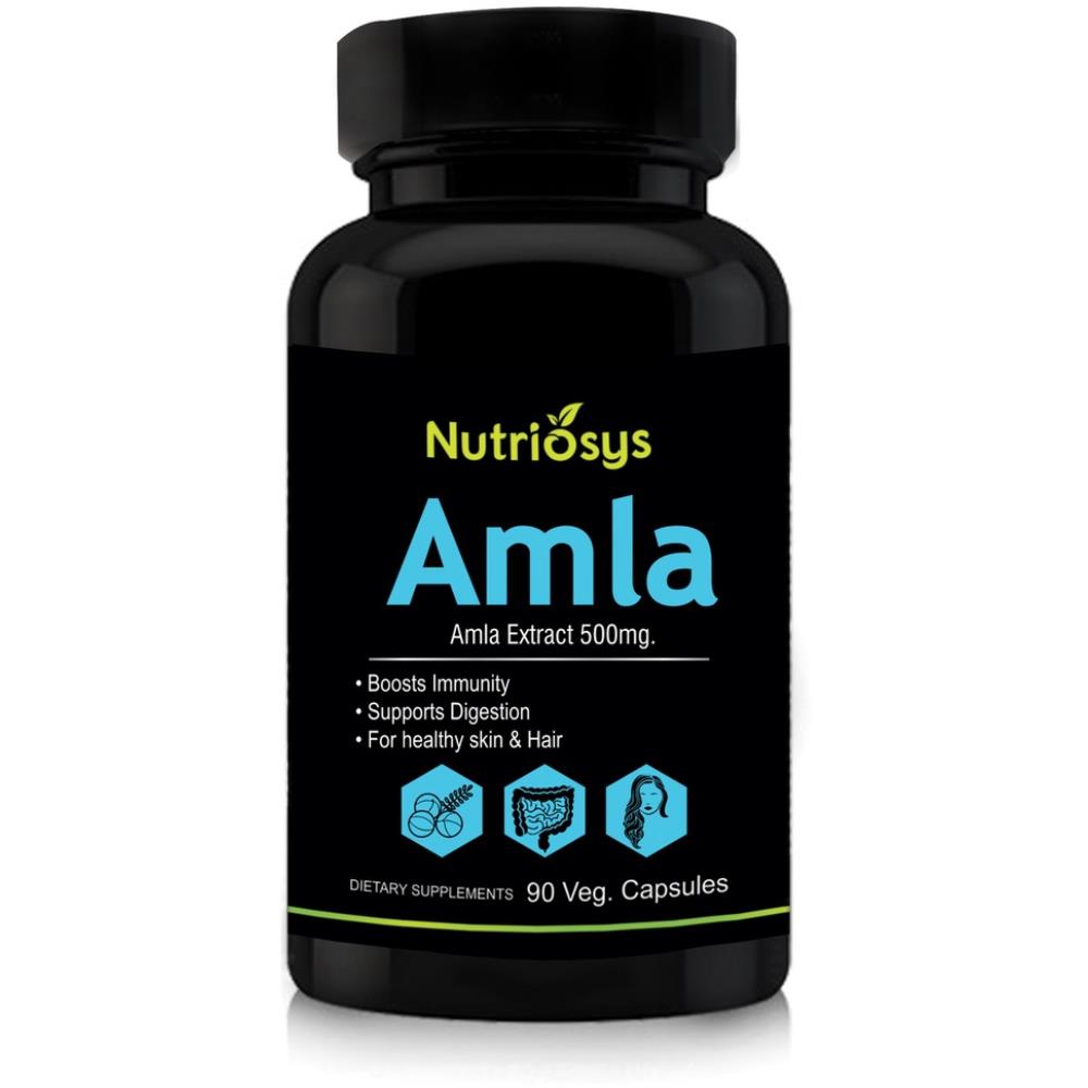 Nutriosys Amla 500Mg Veg Capsule (90caps)