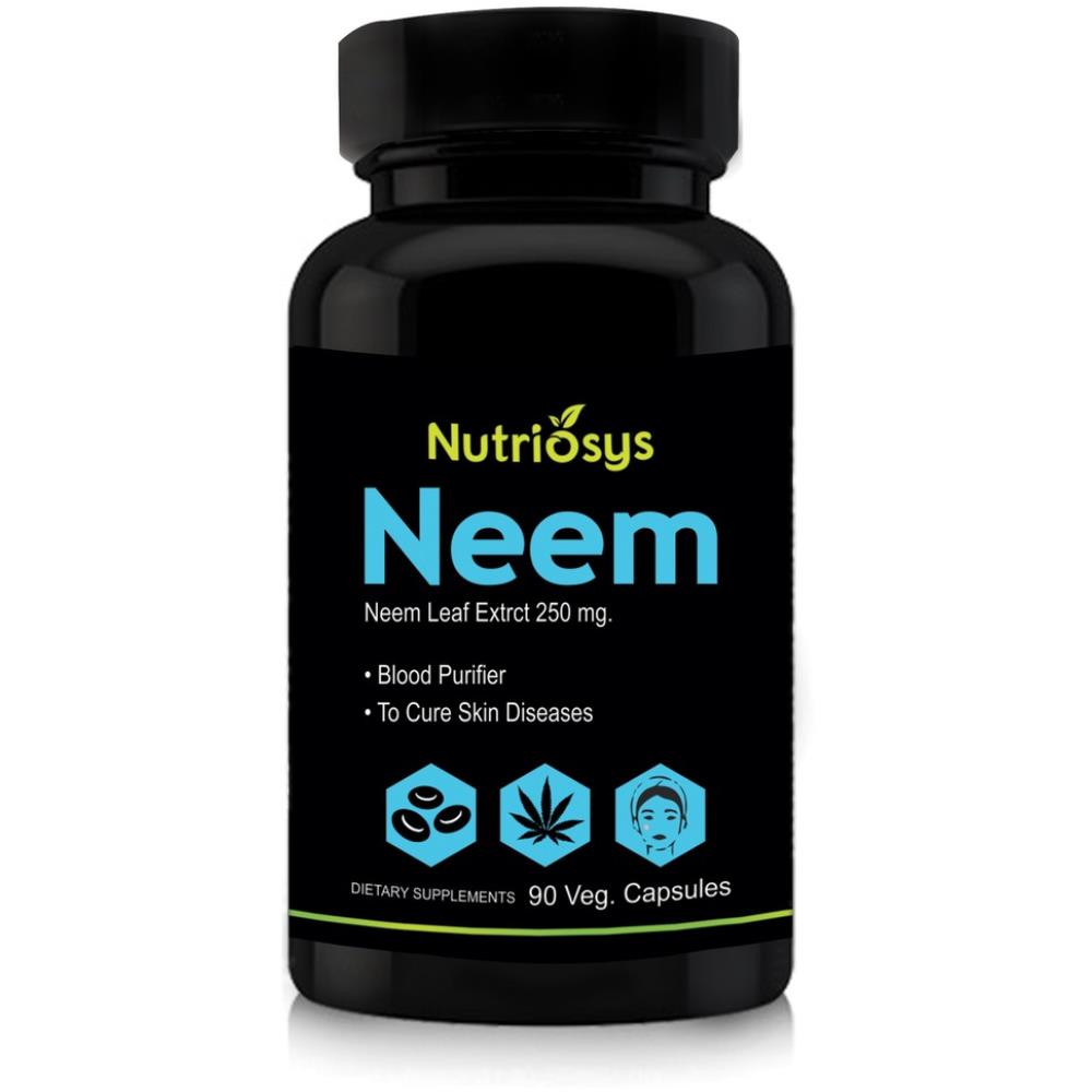 Nutriosys Neem 250Mg Veg Capsule (90caps)