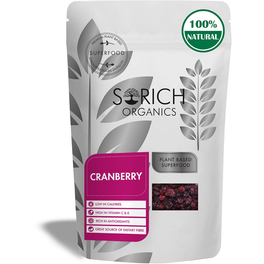 Sorich Organics Naturally Dried Cranberries (200g)
