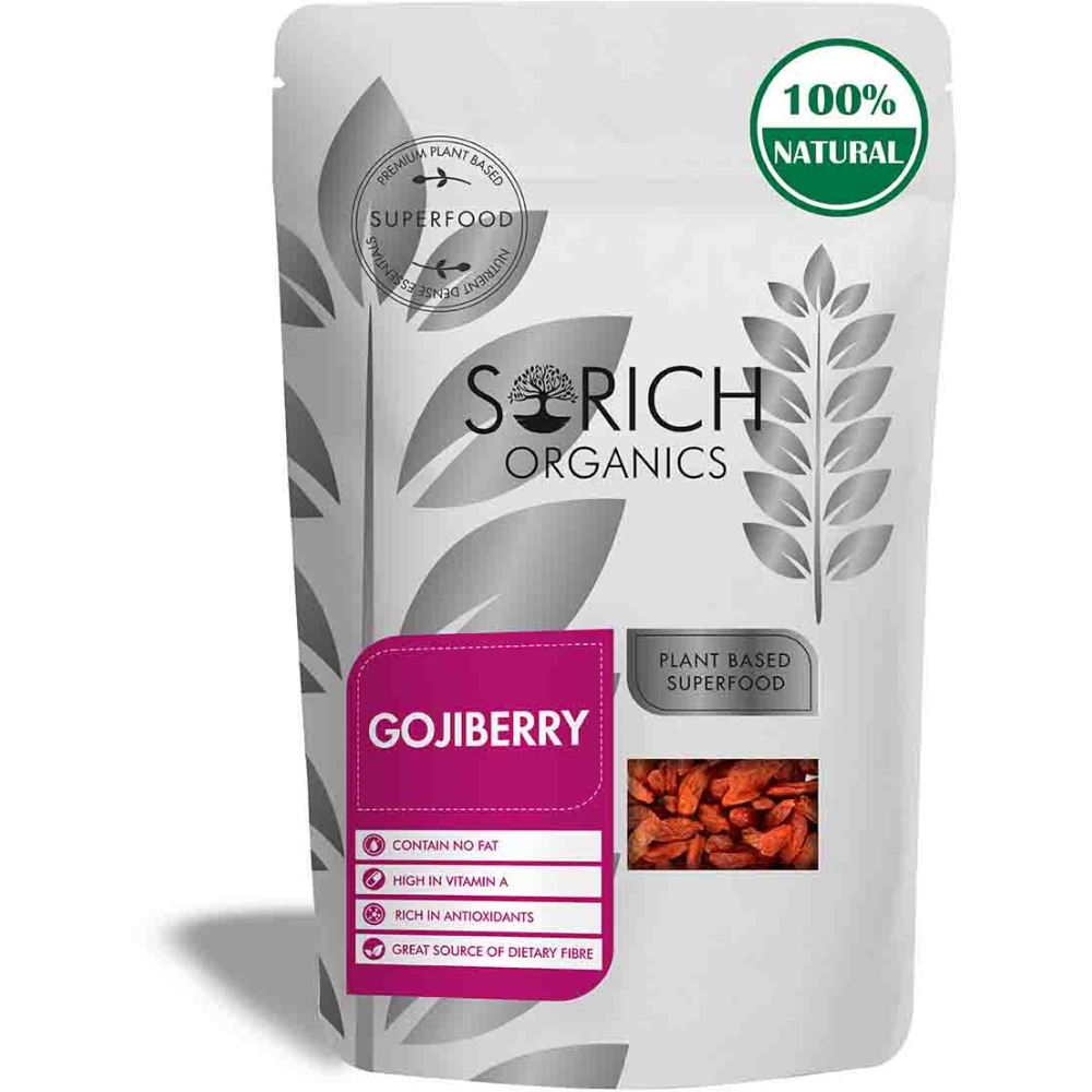 Sorich Organics Naturally Dried Goji Berries (150g)