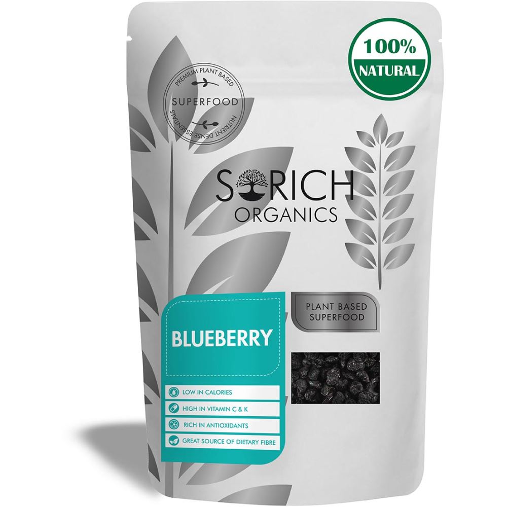 Sorich Organics Naturally Dried Blueberries (150g)