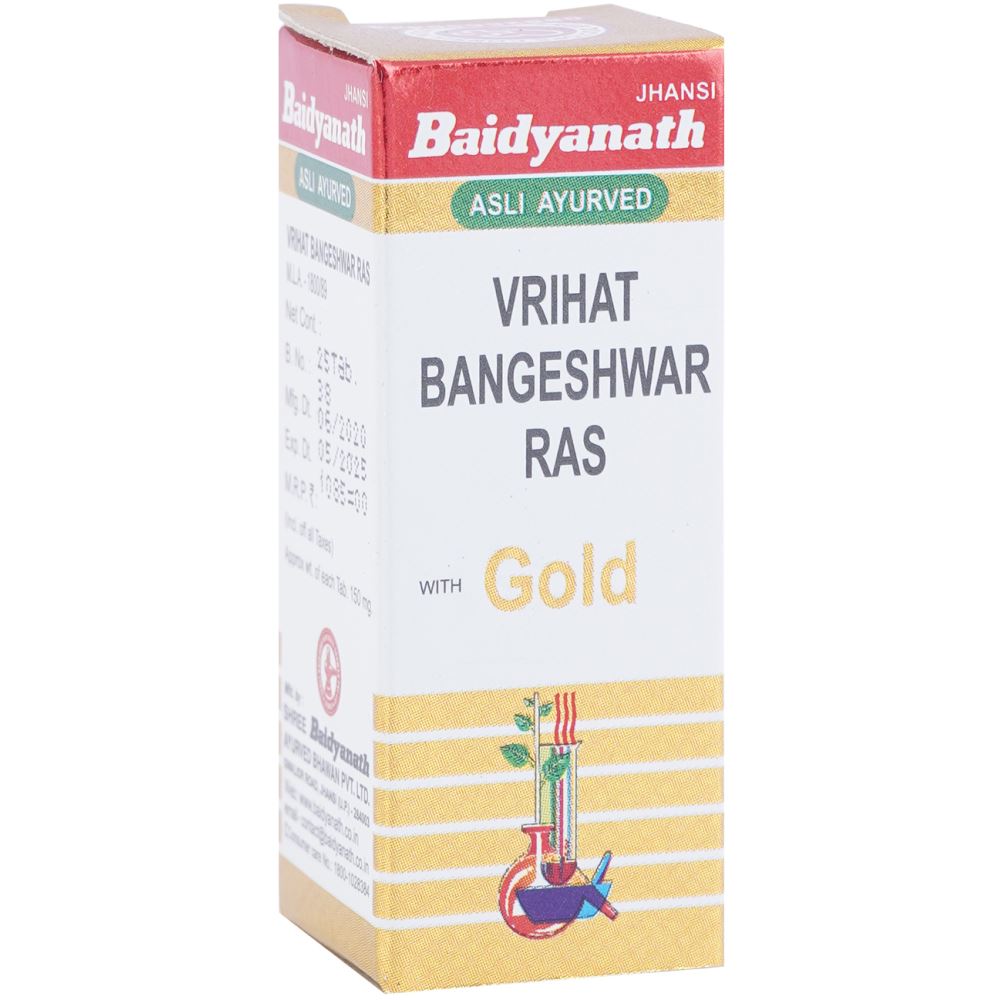 Baidyanath Vrihat Bangeshwar Ras (Swarna Moti Yukta) (25tab)