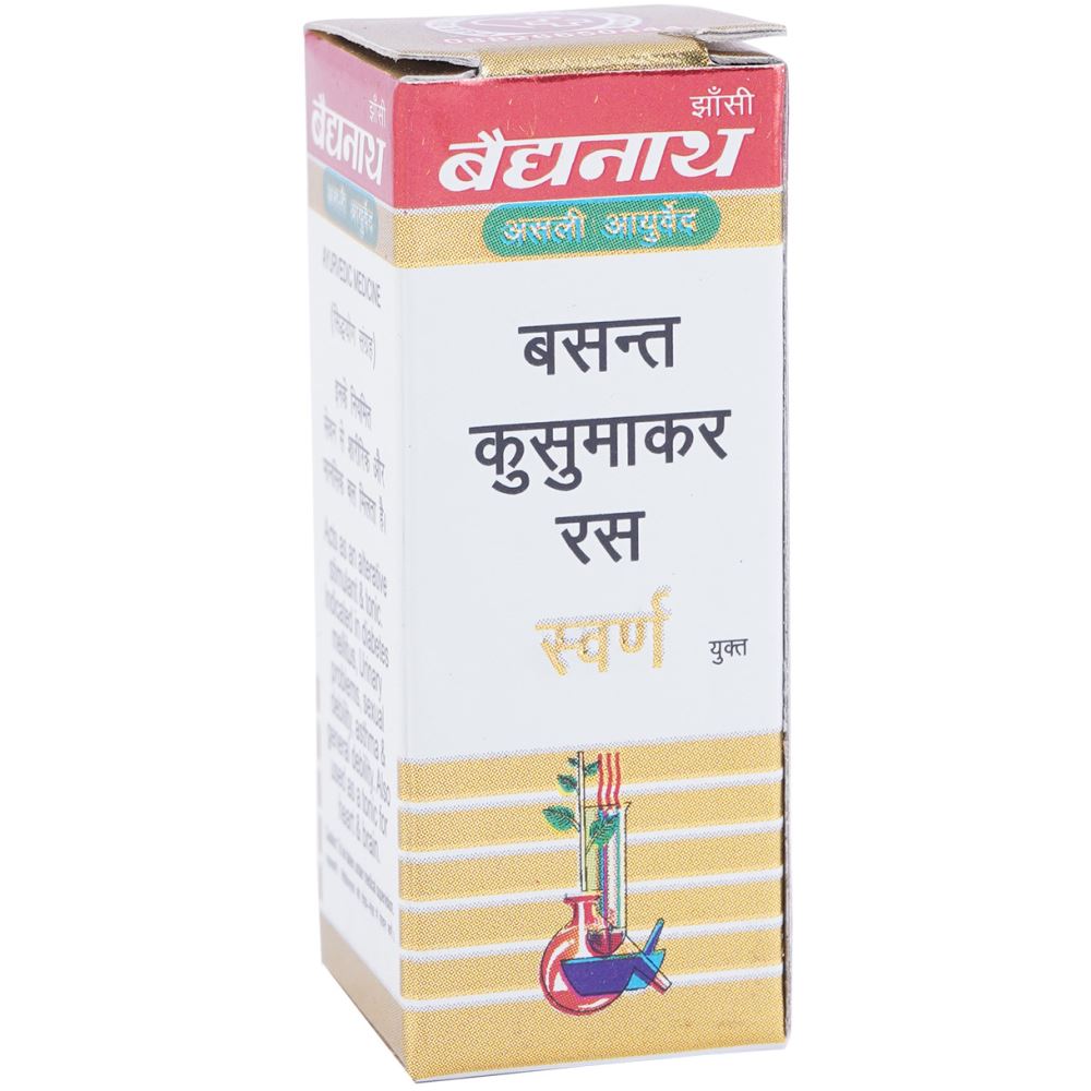 Baidyanath Basant Kusumakar Ras (Swarna Moti Yukta) (10tab)