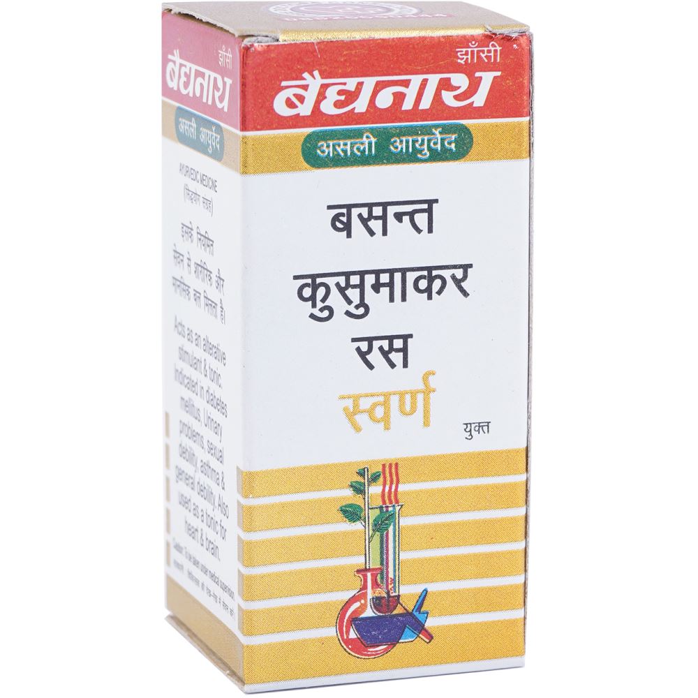 Baidyanath Basant Kusumakar Ras (Swarna Moti Yukta) (50tab)