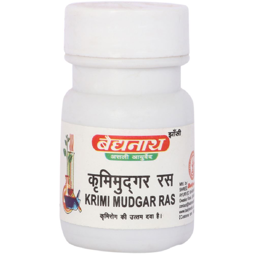 Baidyanath Krimimudgar Ras (40tab)