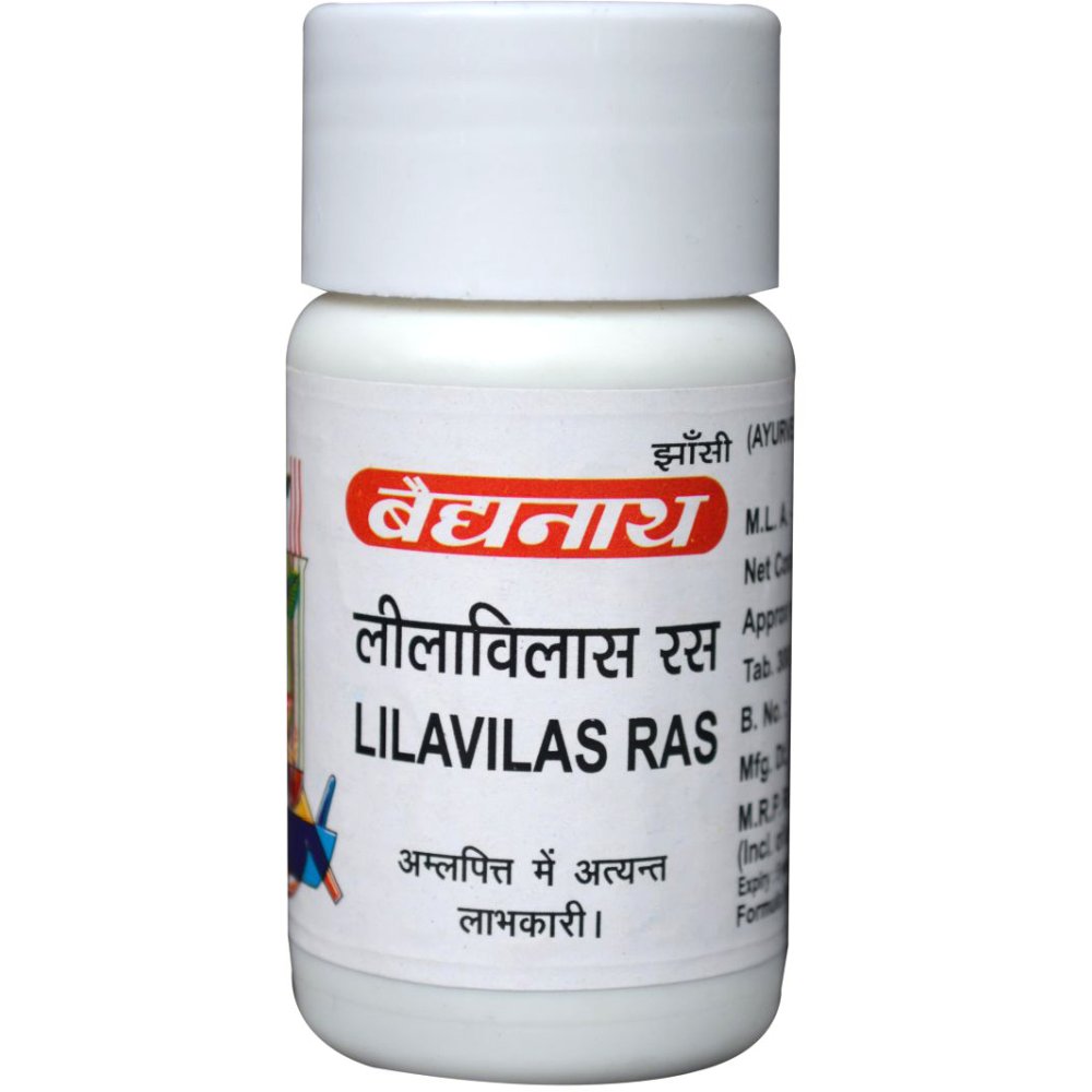 Baidyanath Lilavilas Ras (40tab)