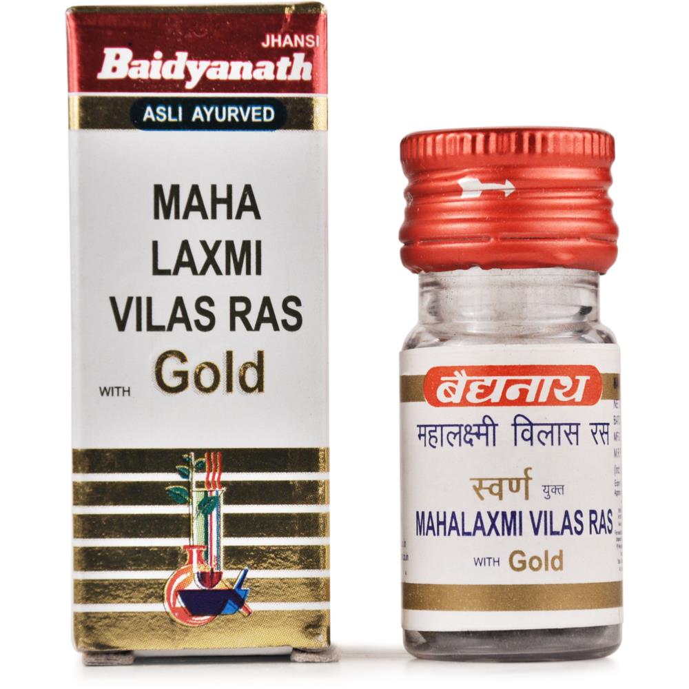 Baidyanath Mahalaxmivilas Ras (Swarna Yukta) (10tab)