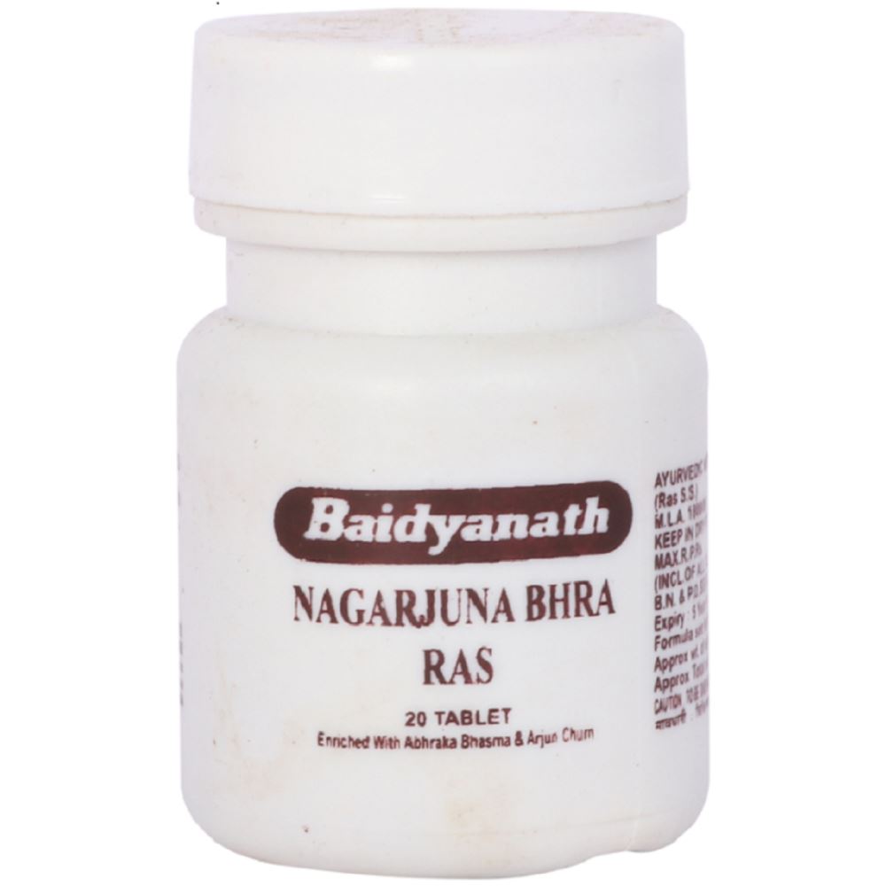 Baidyanath Nagarjunabhra Ras (20tab) Baidyanath Nagarjunabhra Ras (20tab)