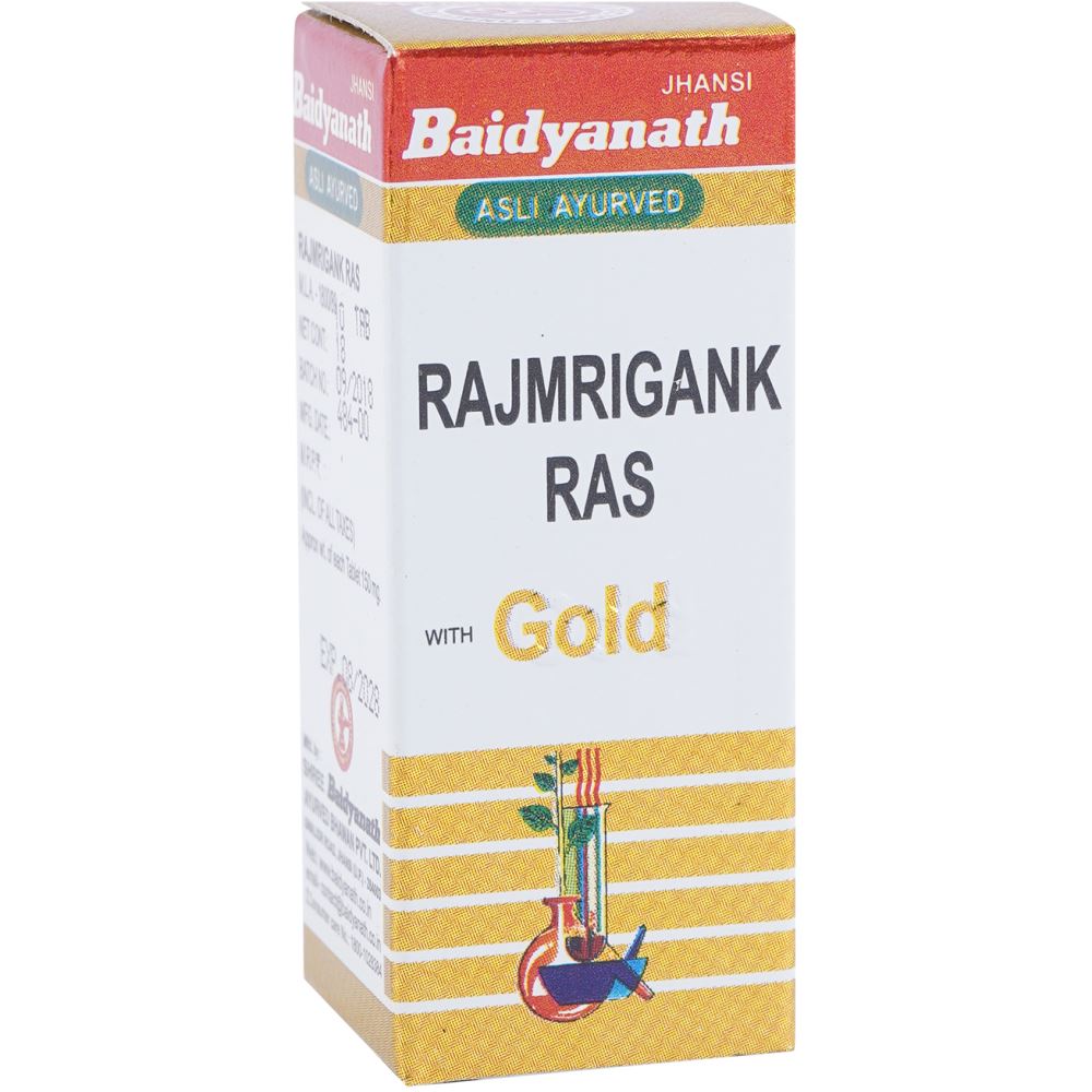 Baidyanath Rajmrigank Ras (Swarna Yukta) (10tab) Baidyanath Rajmrigank Ras (Swarna Yukta) (10tab)