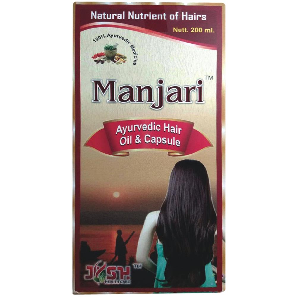 Josh Manjari Hair Oil With Capsule (1Pack)