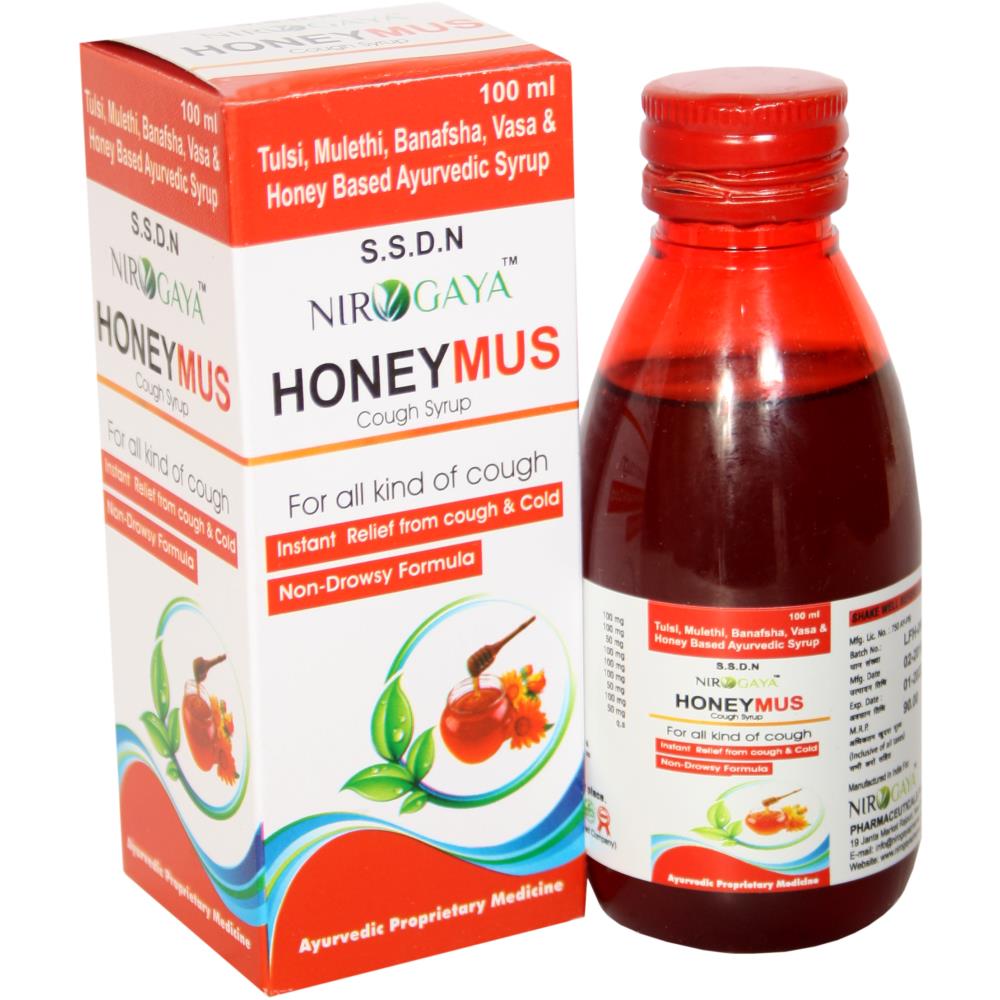 Nirogaya Honeymus Cough Syrup (100ml)