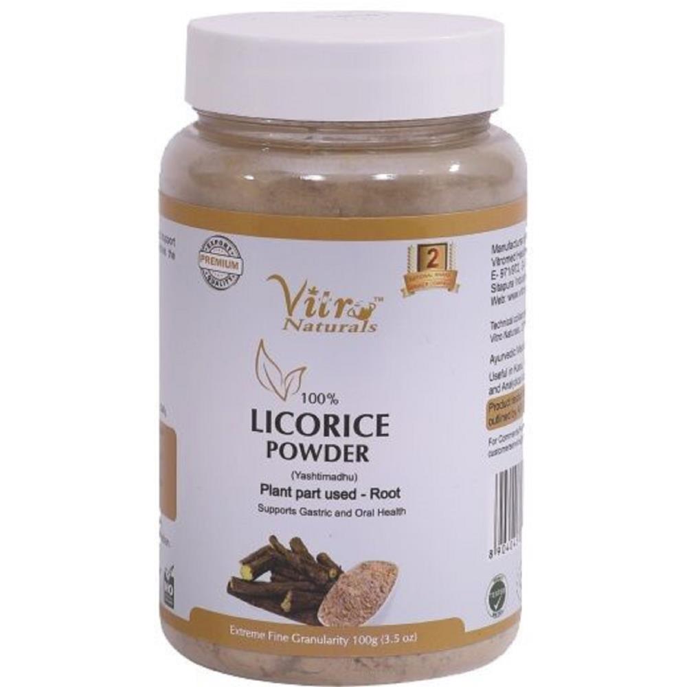 Vitro Naturals Licorice Powder (100g)