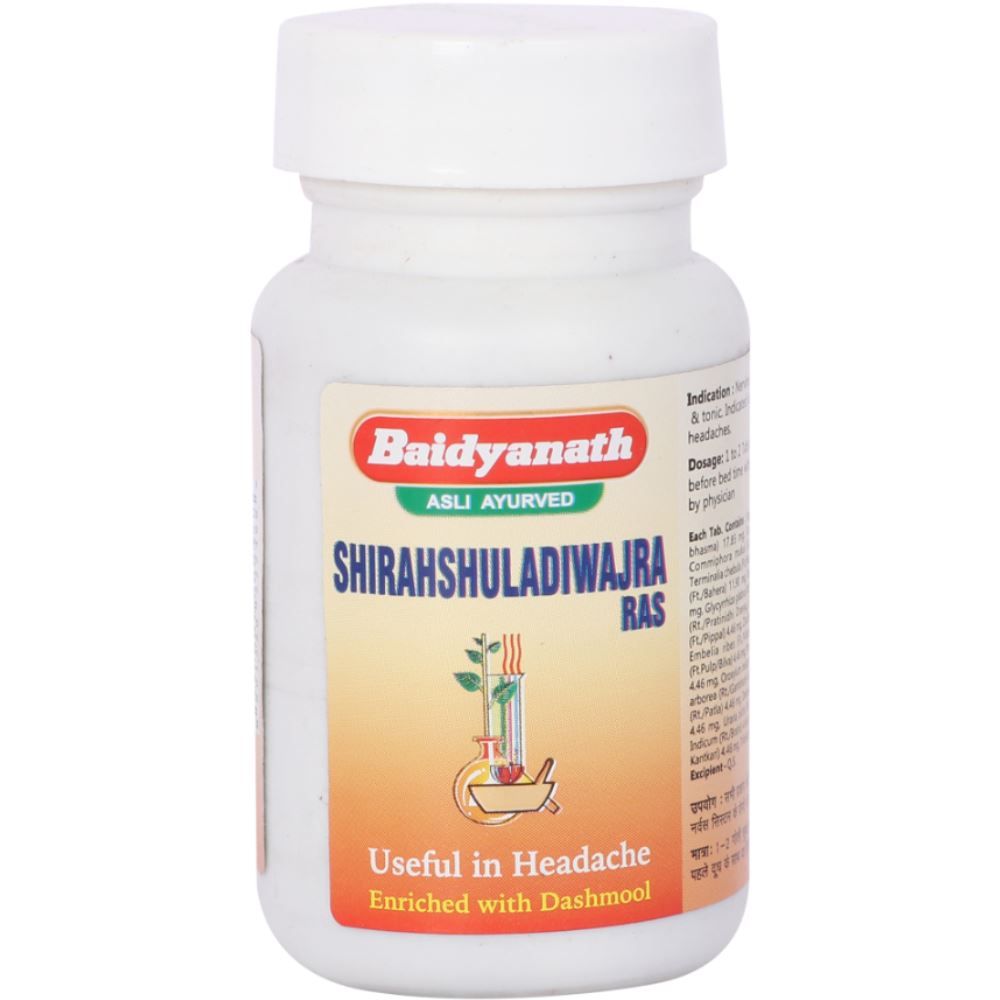 Baidyanath Shirahshuladiwajra Ras (40tab)