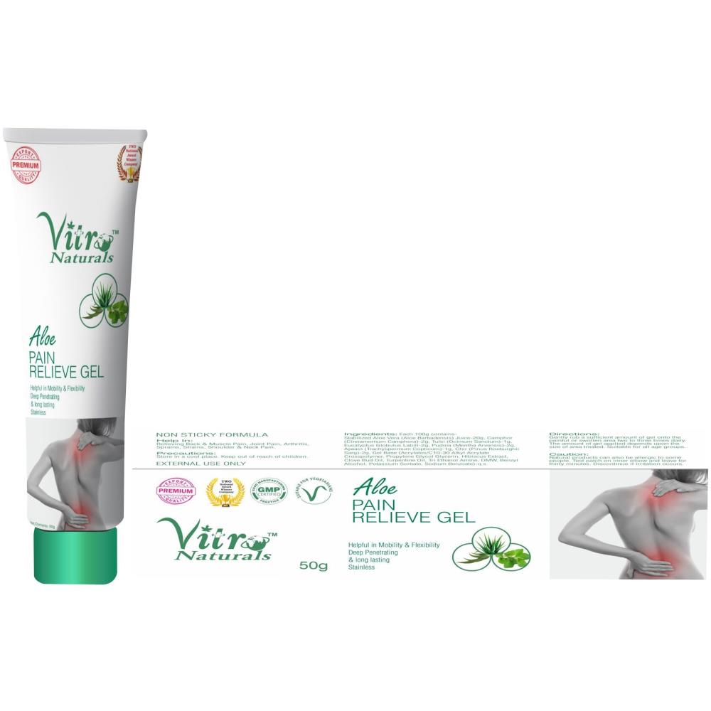 Vitro Aloe Pain Relieve Gel (50g)