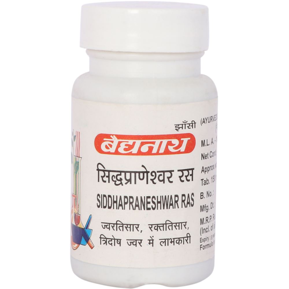 Baidyanath Siddha Praneshwar Ras (80tab)