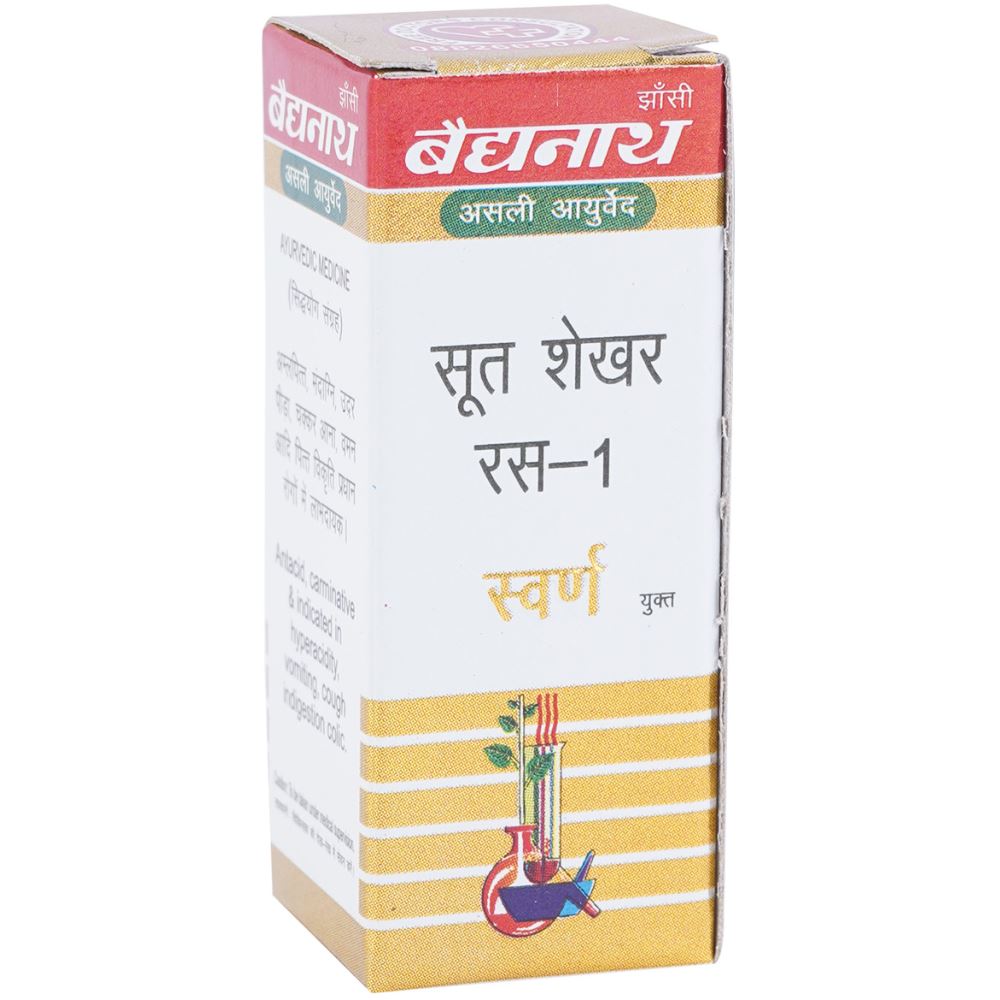 Baidyanath Sutshekhar Ras No 1 (Swarna Yukta) (10tab) Baidyanath Sutshekhar Ras No 1 (Swarna Yukta) (10tab)