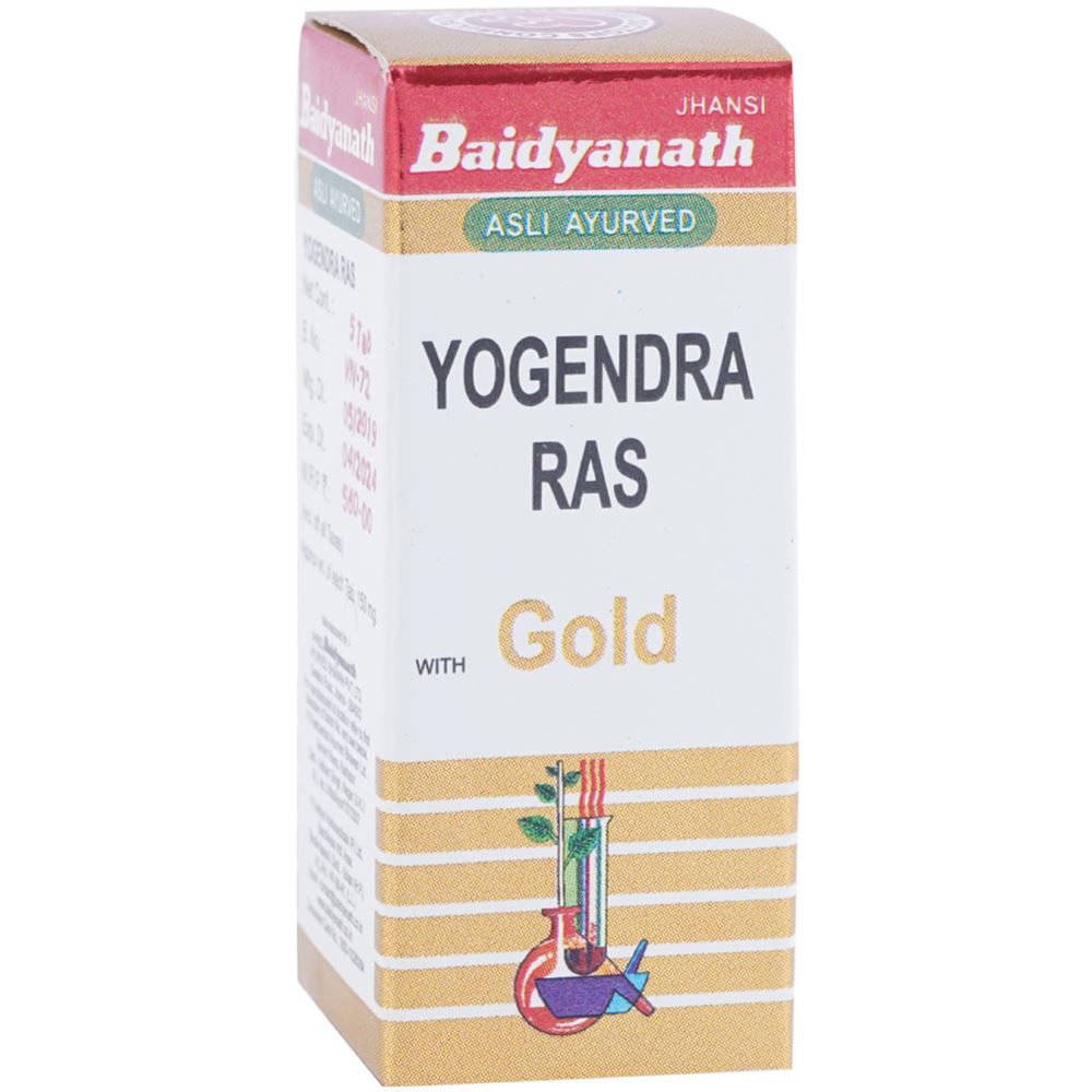 Baidyanath Yogendra Ras (Swarna Moti Yukta) (5tab)