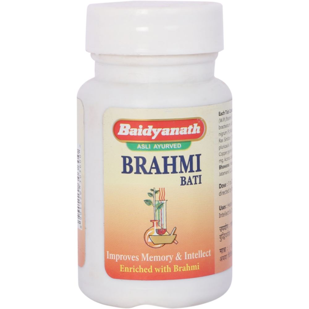 Baidyanath Brahmi Vati (Buddhi Vardhak) (80tab)