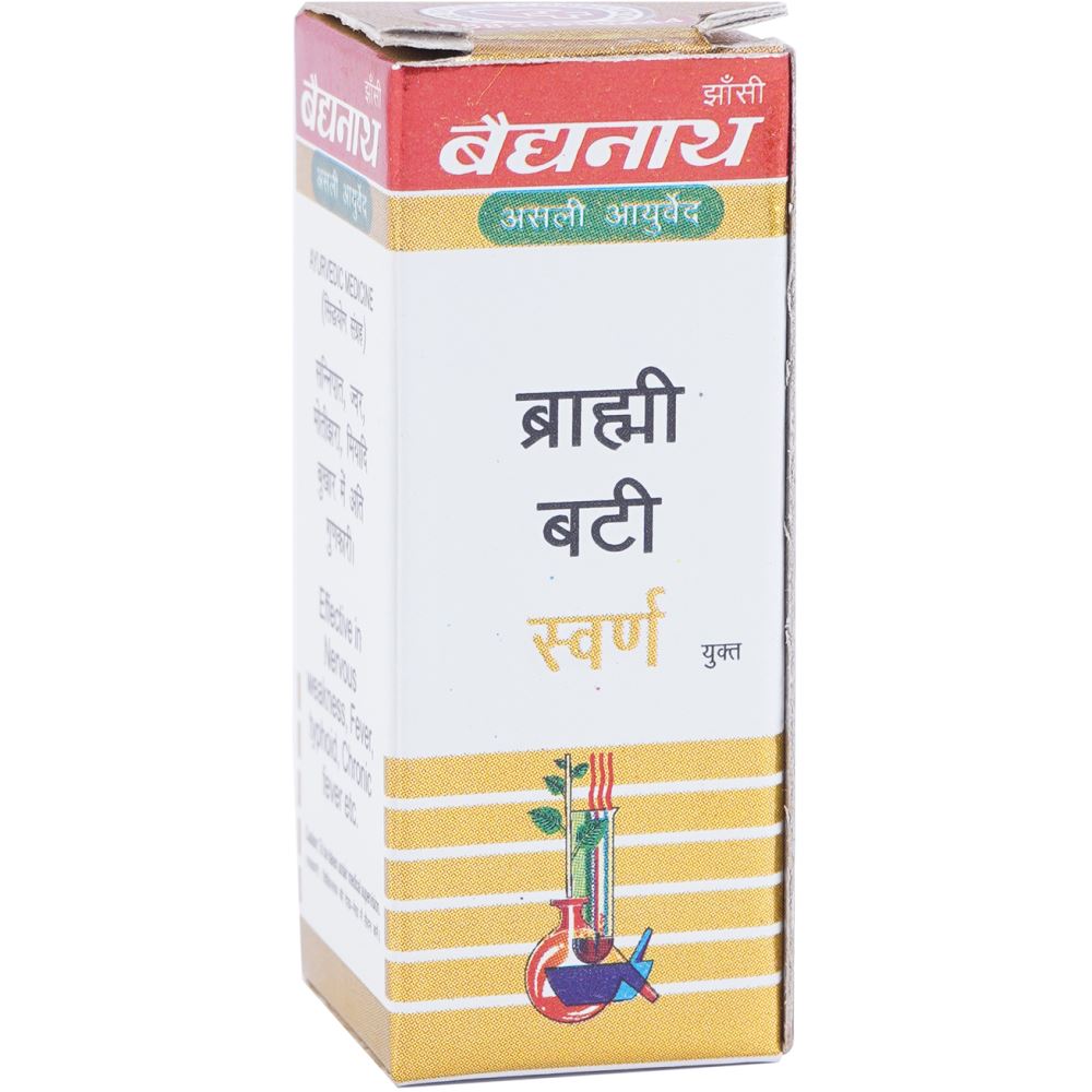Baidyanath Brahmi Vati (Swarna Moti Kesar Yukta) (25tab) Baidyanath Brahmi Vati (Swarna Moti Kesar Yukta) (25tab)