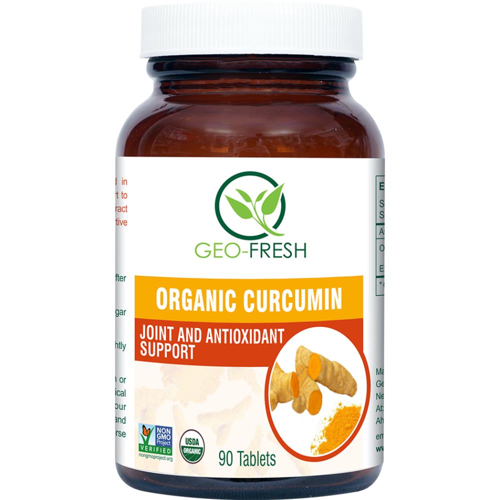 Geo-Fresh Organic Curcumin (Turmeric) Tablet 750mg (90tab)