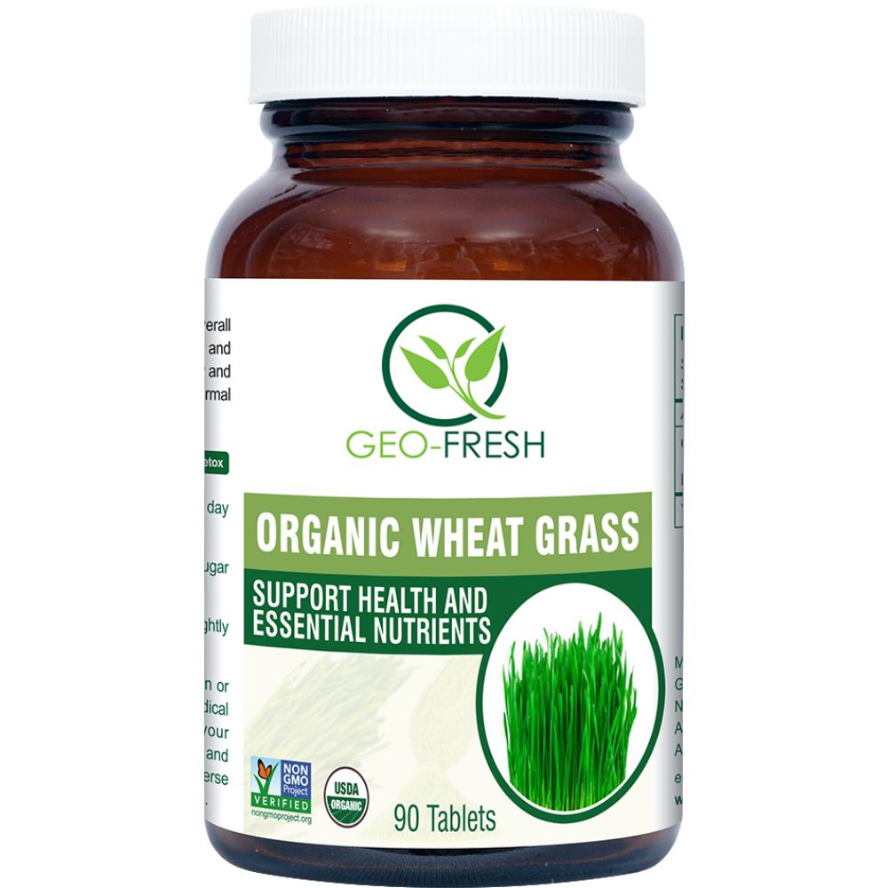 Geo-Fresh Organic Wheat Grass Tablet 500mg (90tab)