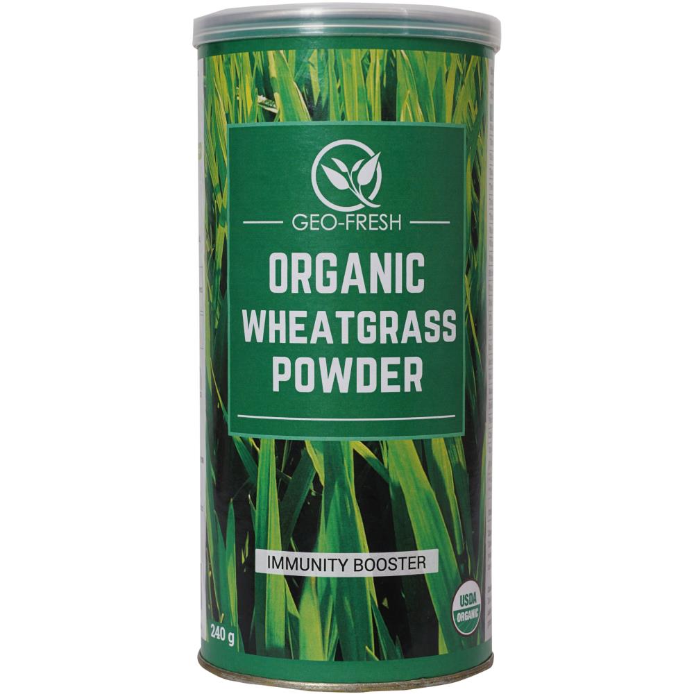 Geo-Fresh Organic Wheat Grass Powder (240g)