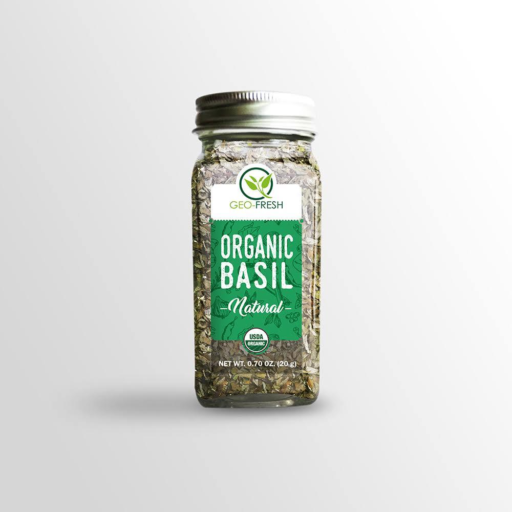 Geo-Fresh Organic Basil (20g)