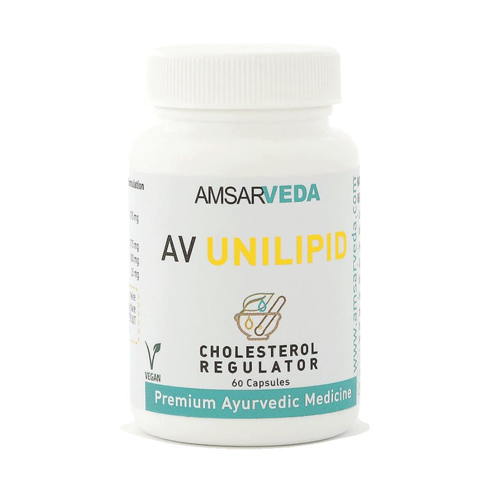 Amsarveda AV Unilipid - Cholesterol Regulator (60caps)