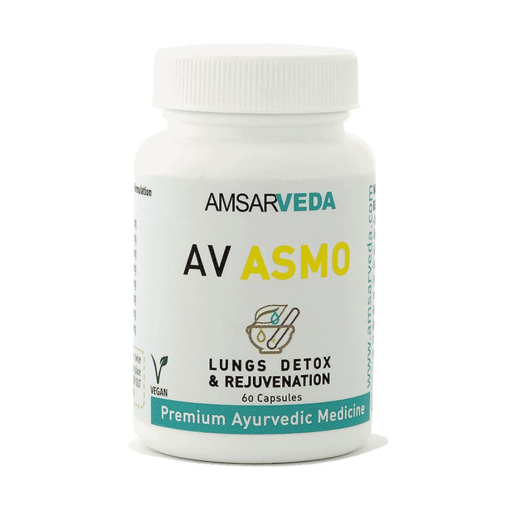Amsarveda AV Asmo - Lung Detox & Rejuvenation (60caps)