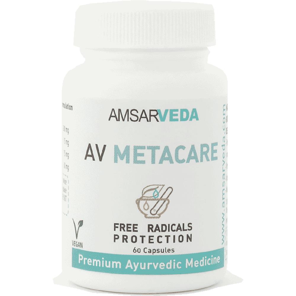 Amsarveda AV Metacare - Free Radical Protection (60caps)