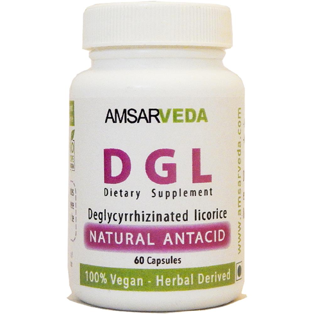 Amsarveda DGL - Natural Antacid (60caps)