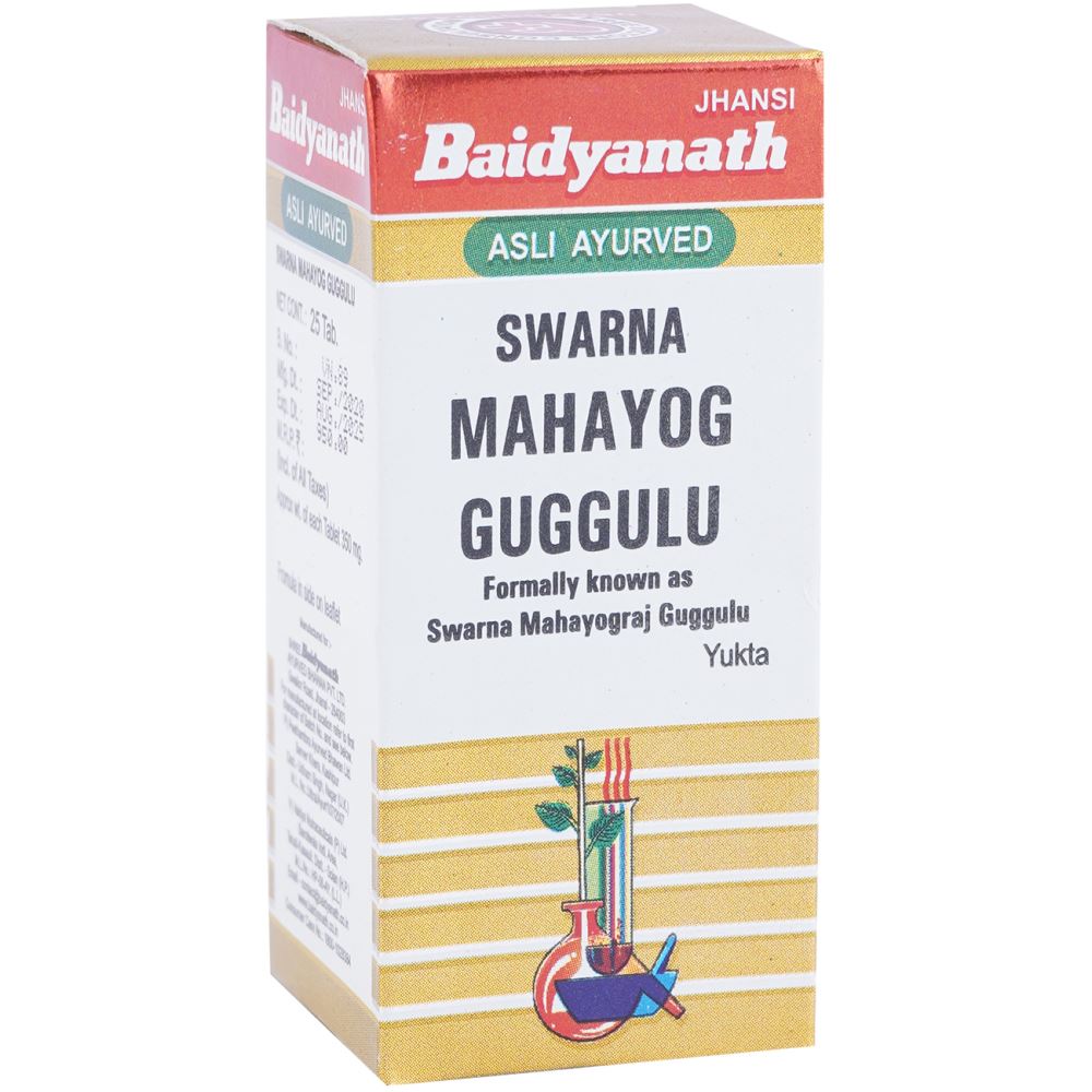 Baidyanath Swarna Mahayog Guggulu (25tab)