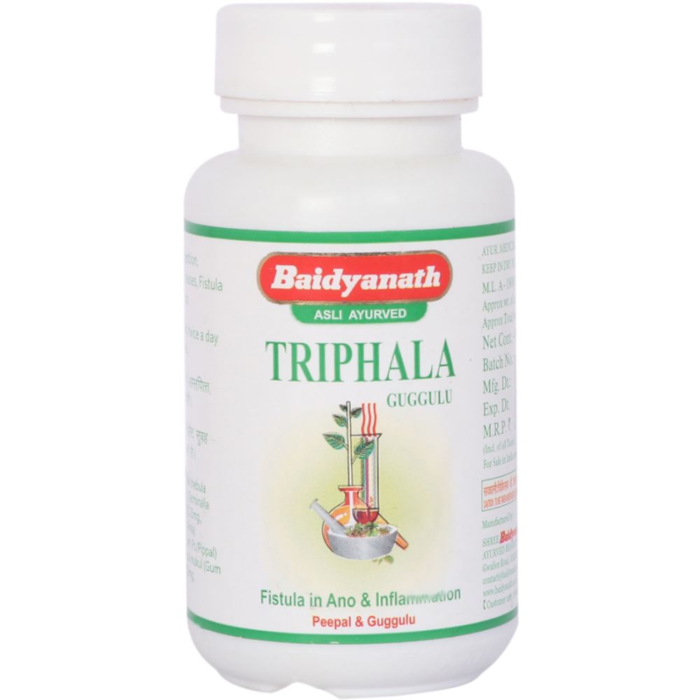 Baidyanath Triphala Guggulu (80tab)