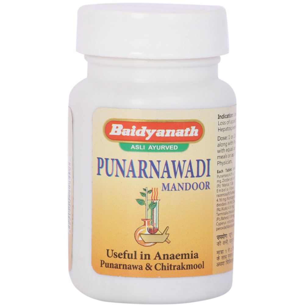 Baidyanath Punarnawadi Mandoor (40tab)