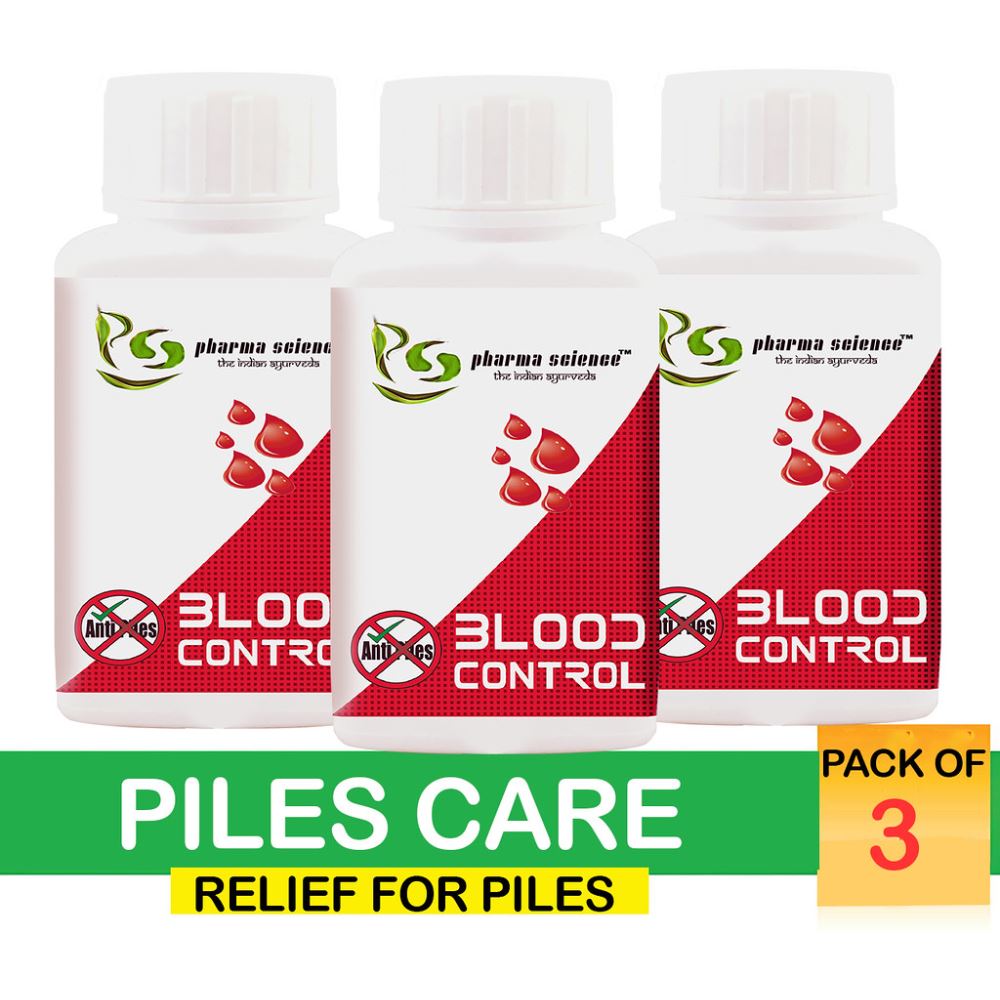 Pharma Science Anti Piles Blood Control (100g, Pack of 3)