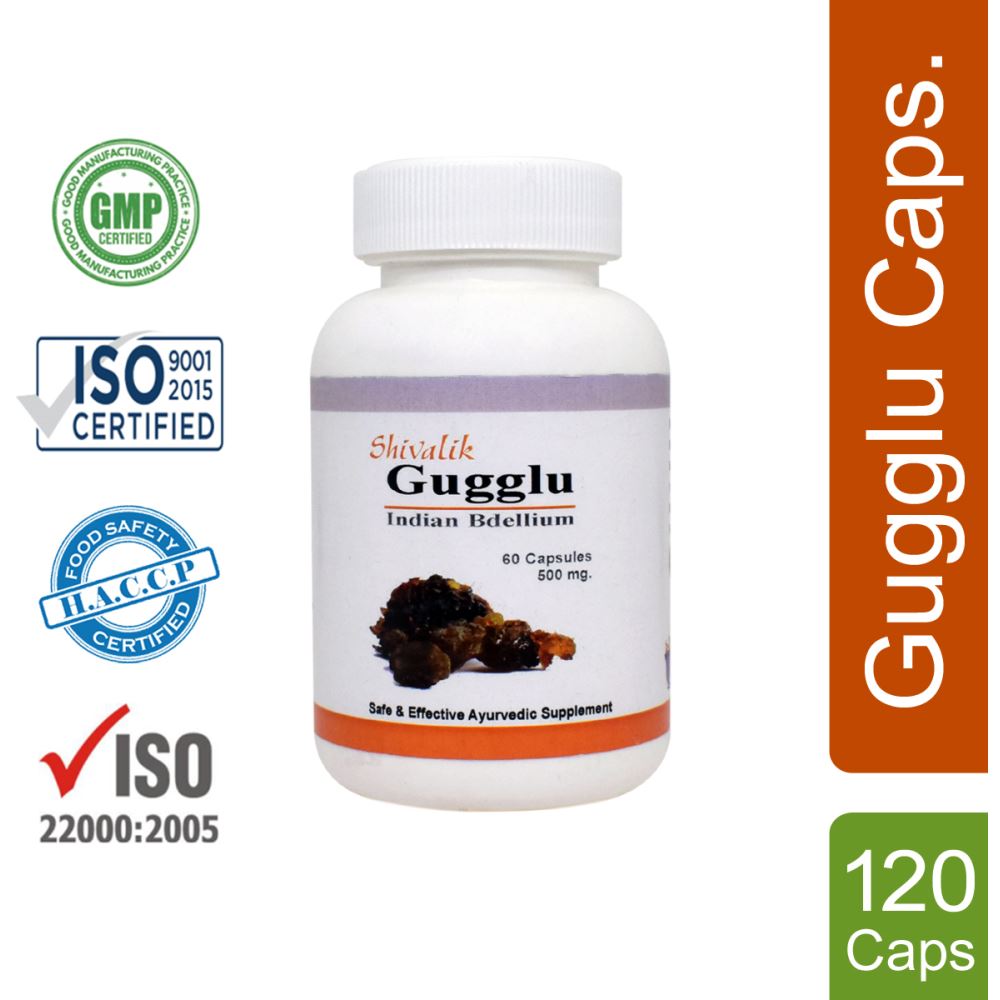 Shivalik Herbals Gugglu Capsule  (60caps, Pack of 2)