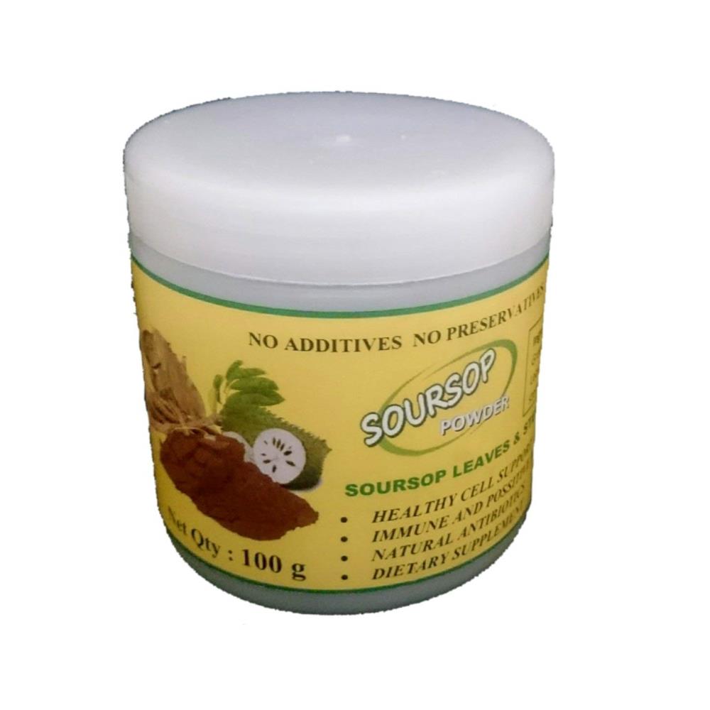 Soursop Organic Leaves and Stems Powder (100g)