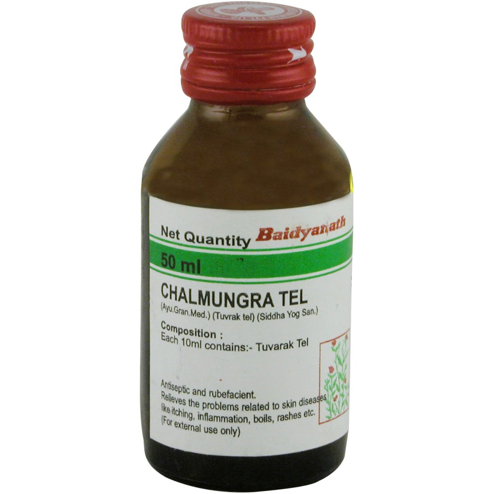 Baidyanath Tuvarak Tail (Chalmogra Oil) (50ml)