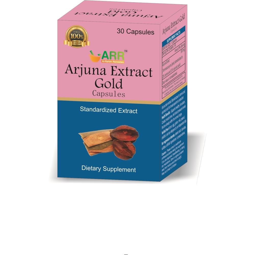 Al Rahim Arjuna Extract Gold Capsules (30caps)