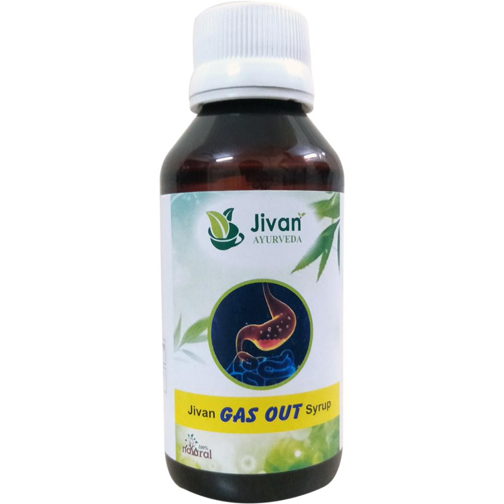 Jivan Ayurveda Gas Out Syrup (100ml)