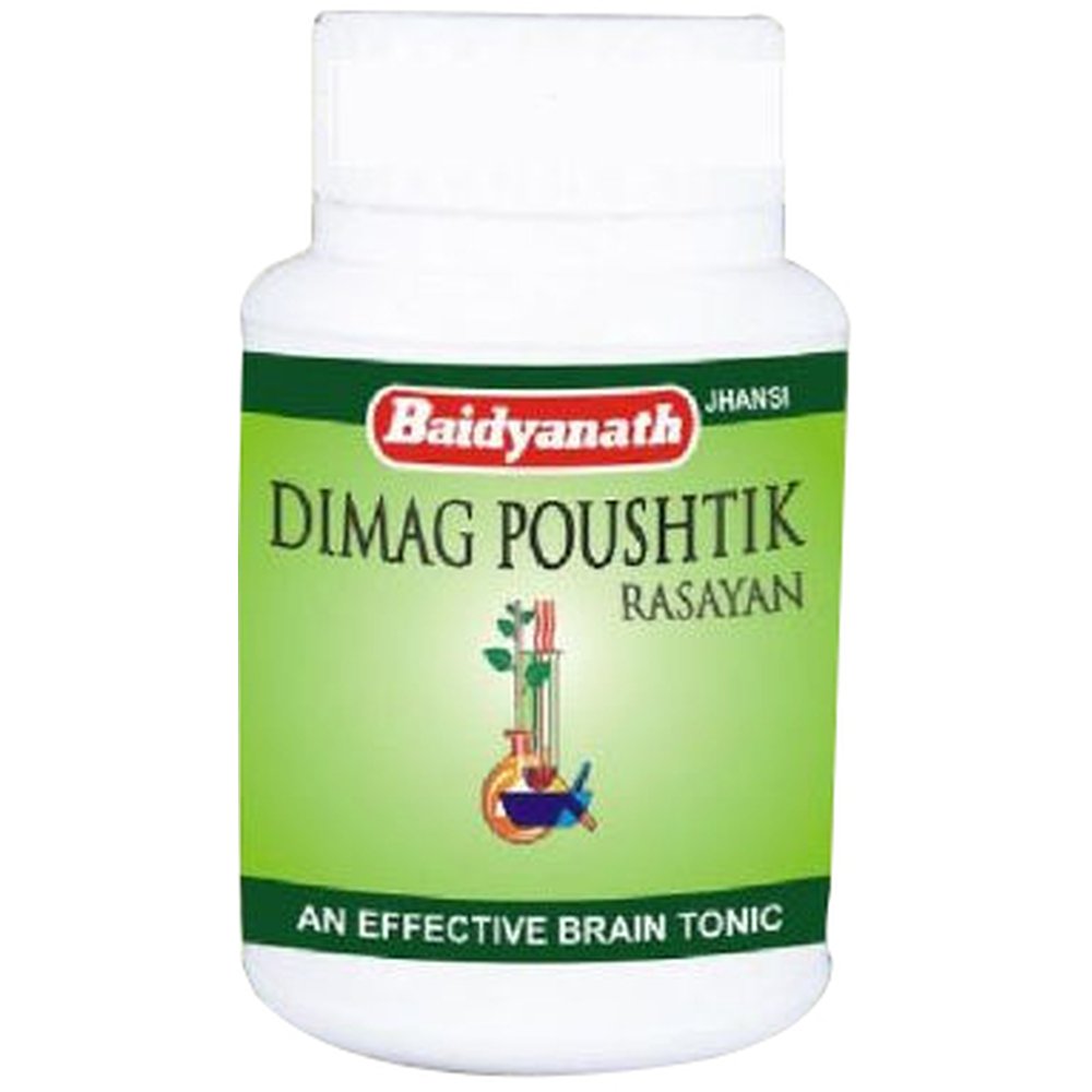 Baidyanath Dimag Paustik Rasayan Tablet (50tab) Baidyanath Dimag Paustik Rasayan Tablet (50tab)