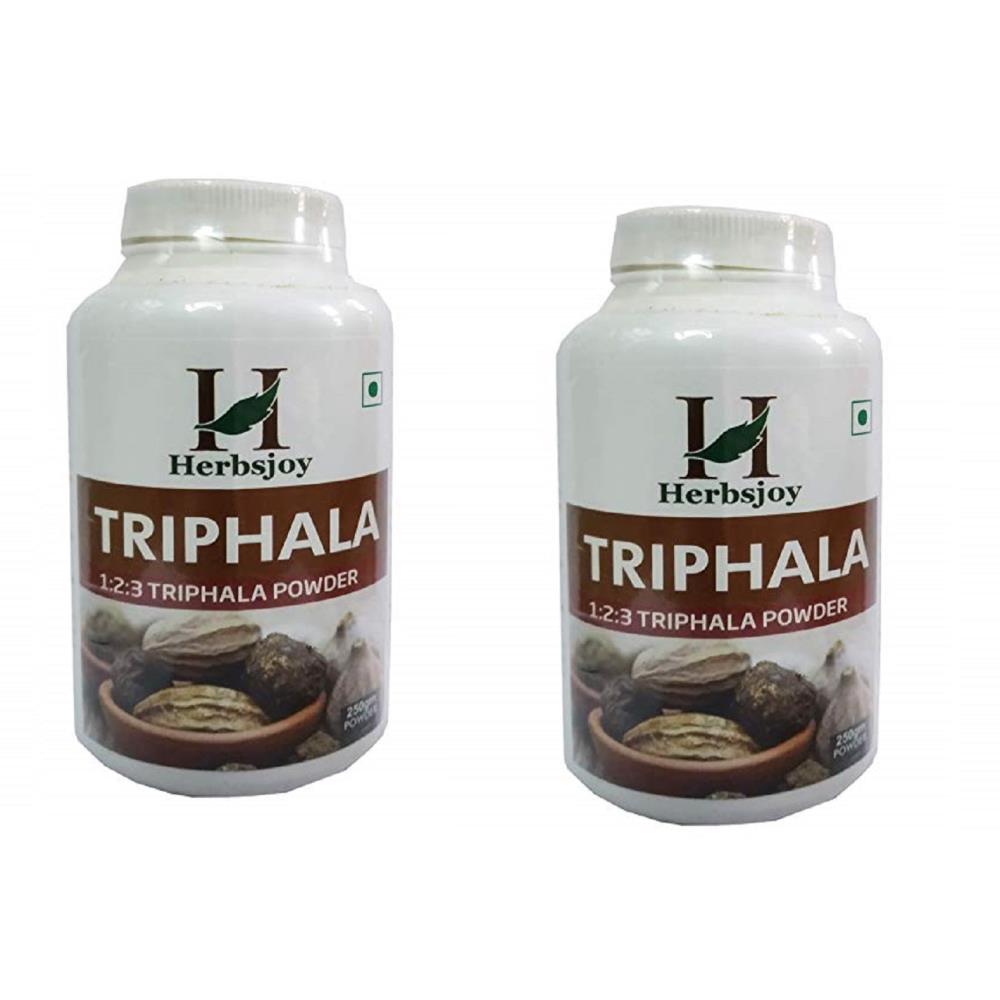 Herbsjoy Triphala 123 Powder (250g, Pack of 2)