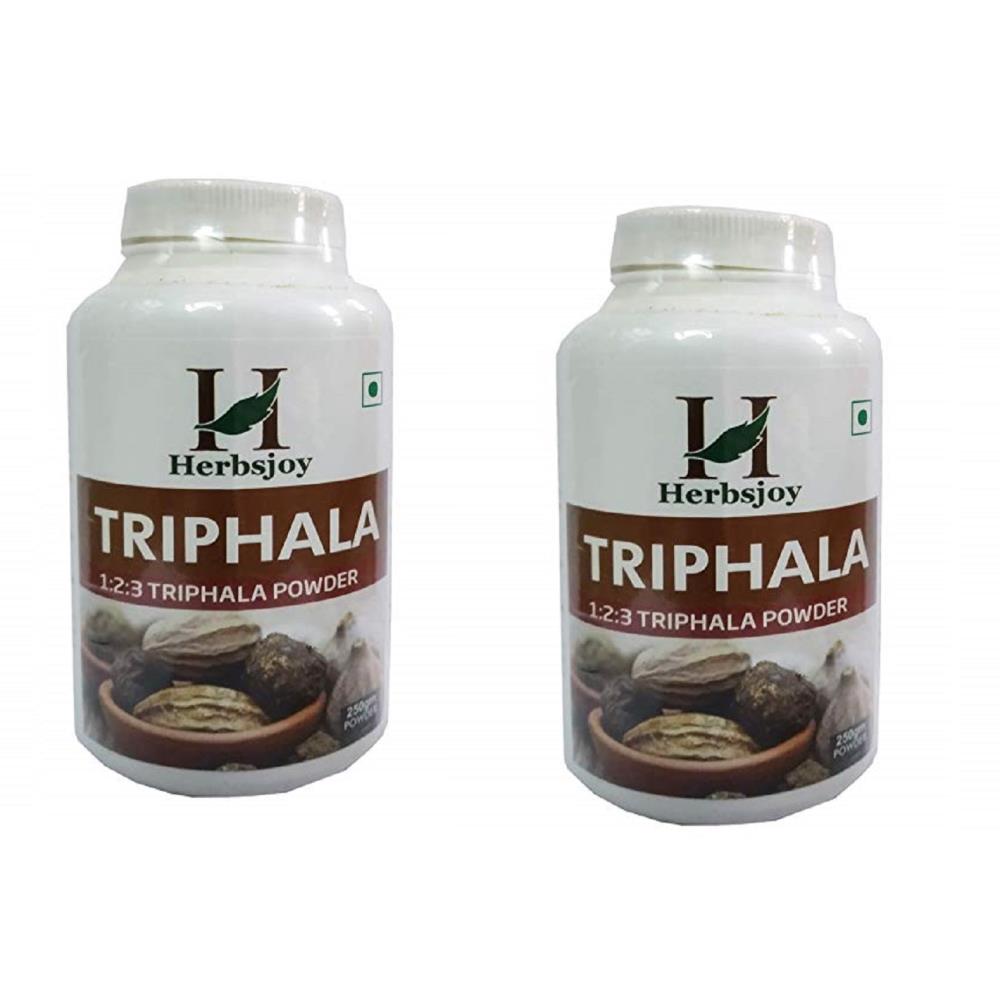 Herbsjoy Triphala 123 Powder (250g, Pack of 2)