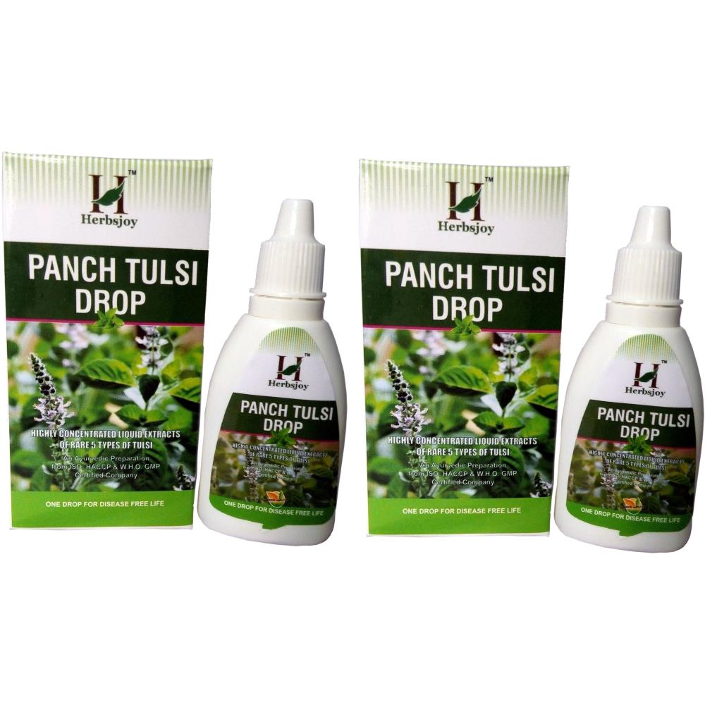 Herbsjoy Panch Tulsi Drops (30ml, Pack of 2)