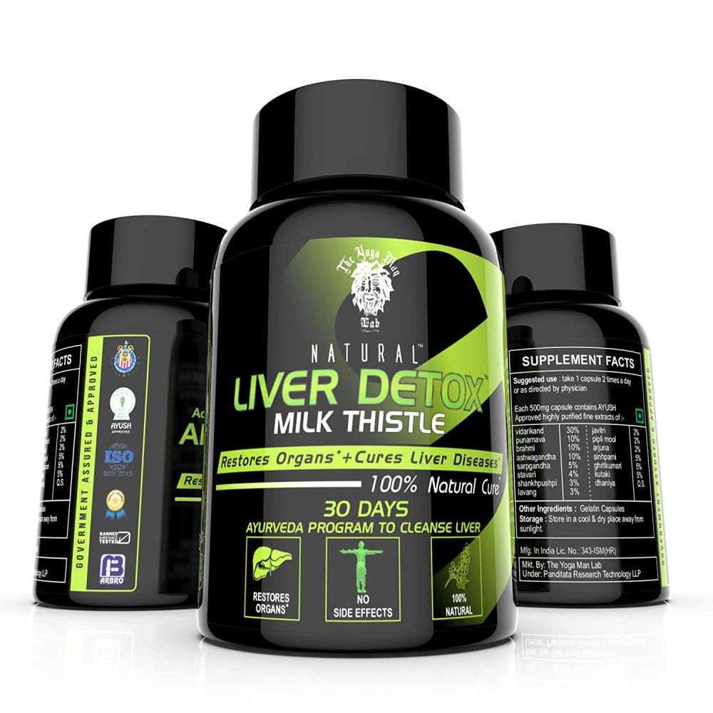 The Yoga Man Lab Liver Detox Capsules (60caps)