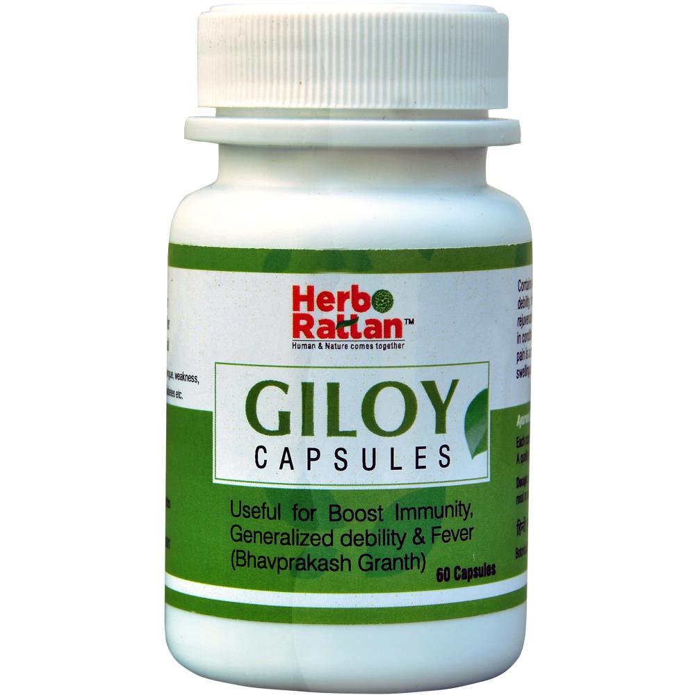 Rajni Herbals Giloy Capsule (60caps, Pack of 2)