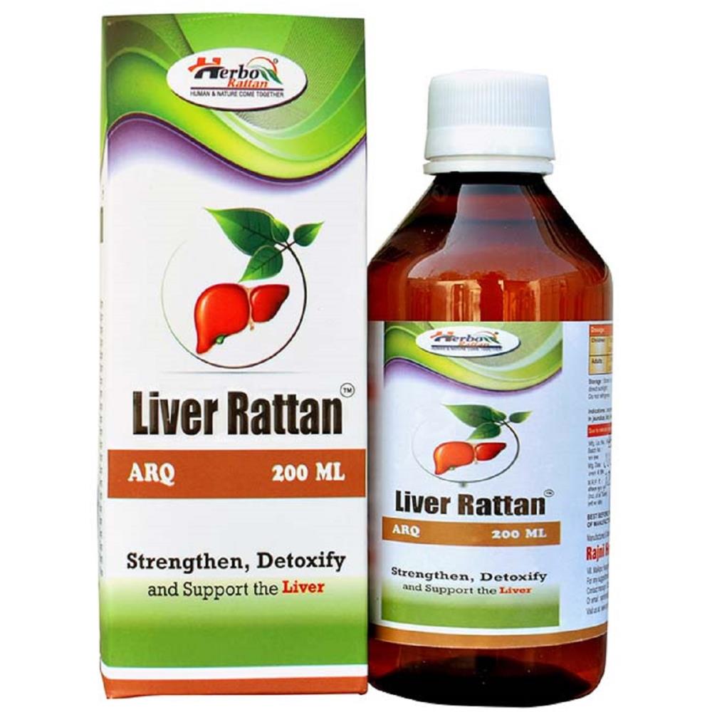 Rajni Herbals Liver Rattan Syrup (200ml, Pack of 3)