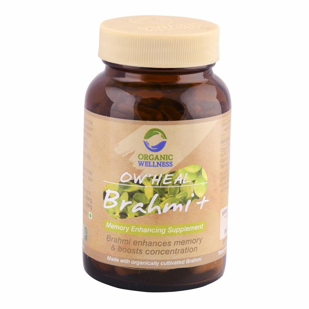 Organic Wellness Brahmi+ Capsules (90caps)