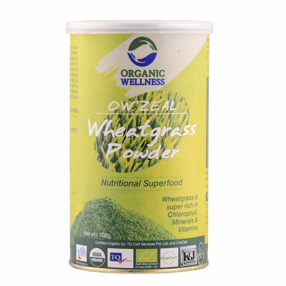 Organic Wellness Wheatgrass Powder (100g)